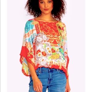 johnny was boho cropped top